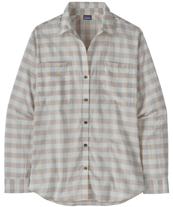 PATAGONIA LIGHTWEIGHT A C WOMENS LONG SLEEVE BUTTON DOWN Online Sale