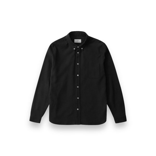 About Companions Ken shirt eco crepe black Online Hot Sale