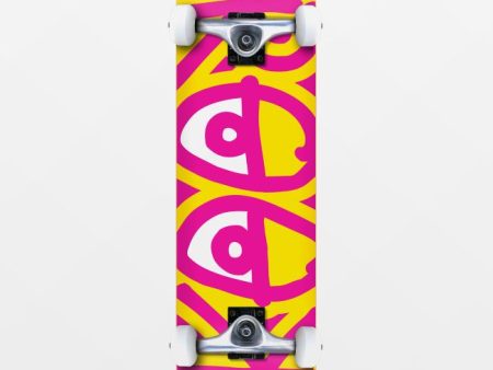 KROOKED BIG EYES TOO SMALL COMPLETE SKATEBOARD 7.5  For Discount