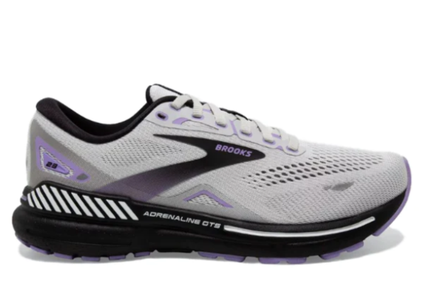 Brooks Adrenaline GTS 23 - Grey Black Purple Online Hot Sale