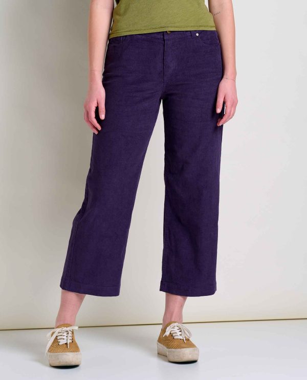 TOAD&CO KARUNA CORD WIDE LEG WOMENS PANT Online now