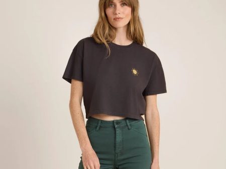 ROARK SEEK CROPPED BOXY TEE WOMENS T-SHIRT Sale