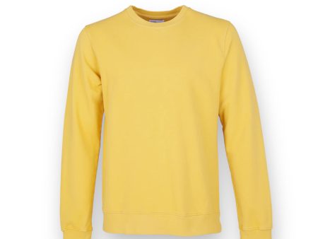 Colorful Standard Crew Sweat lemon yellow Discount