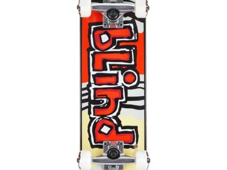 BLIND OG TIGER STRIPE FP YOUTH SKATEBOARD COMPLETE 7.0  Online now