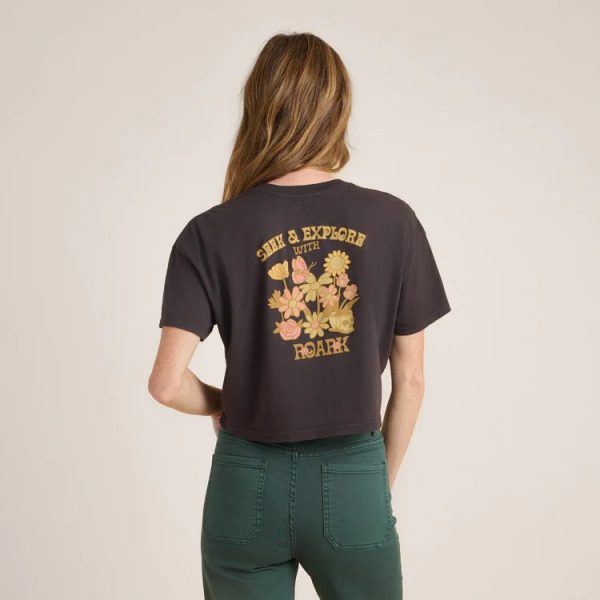 ROARK SEEK CROPPED BOXY TEE WOMENS T-SHIRT Sale