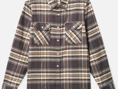 BRIXTON BOWERY STRETCH LONG SLEEVE X FLANNEL MENS BUTTON DOWN SHIRT Hot on Sale