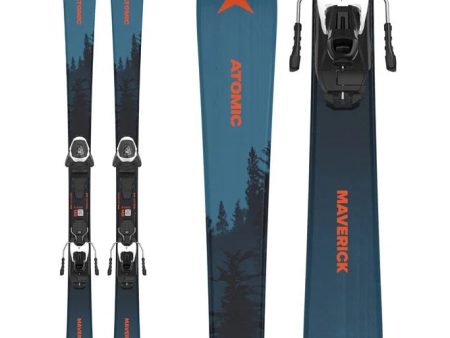 ATOMIC MAVERICK JR 130-150 + L6 GW BINDING JUNIOR SKI PACKAGE Sale