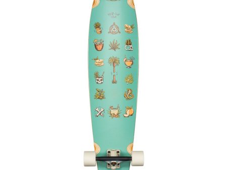 GLOBE PINNER CLASSIC HALF CUT LONGBOARD COMPLETE 40  For Discount