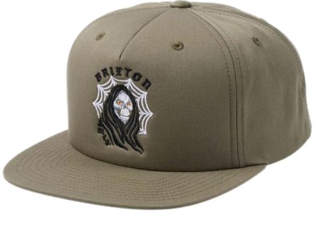 BRIXTON REAPER MP SNAPBACK HAT Discount