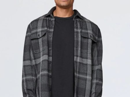 DUER PERFORMANCE FLANNEL LONG SLEEVE MENS BUTTON DOWN SHIRT Online