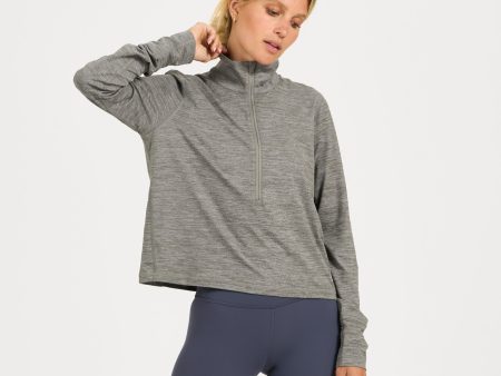 VUORI CRESCENT 1 2 ZIP WOMENS PULLOVER Online Hot Sale