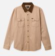 BRIXTON BOWERY LONG SLEEVE WOVEN BUTTON DOWN MENS SHIRT For Sale