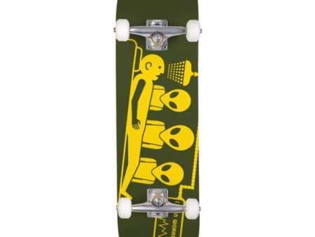 ALIEN WORKSHOP ABDUCTION ARMY 8.25  COMPLETE SKATEBOARD For Discount