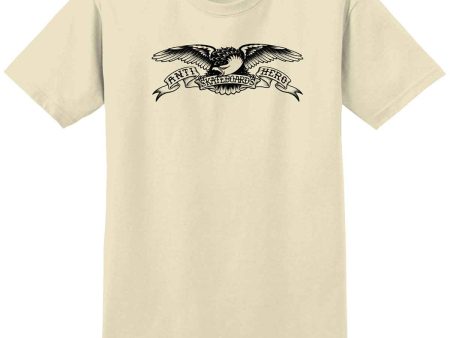 ANTIHERO BASIC EAGLE SHORT SLEEVE MENS T-SHIRT For Cheap