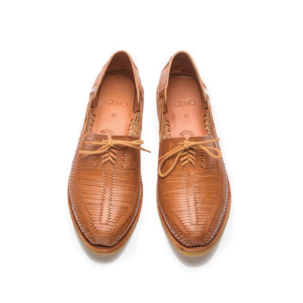 Cano Benito Huarache Natural Crepe cognac Supply