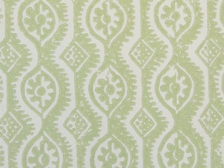 Lee Jofa Wallpaper PBFC-3509.3 Small Damask Lime Online